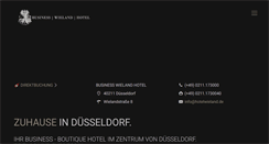 Desktop Screenshot of hotel-wieland.de